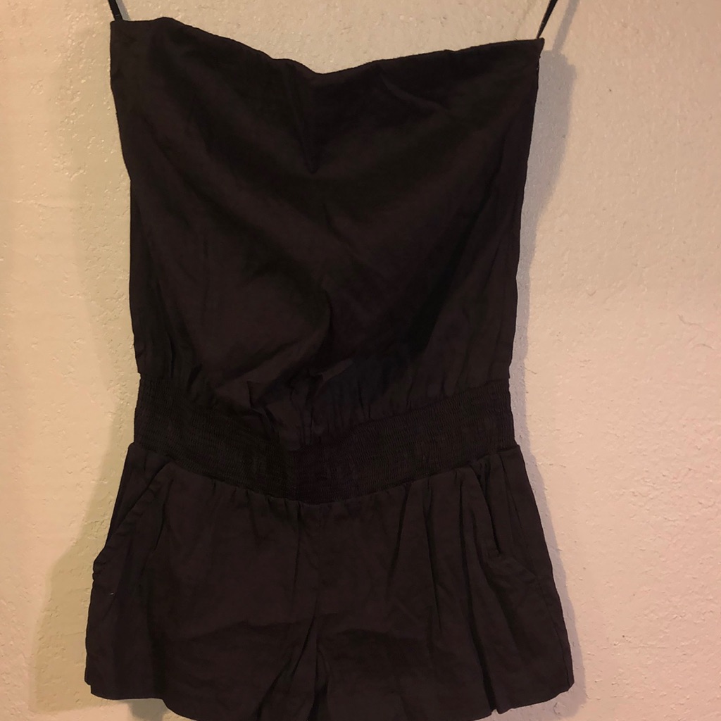 Pre-Own Brown Bebe Shorts Romper Size 10